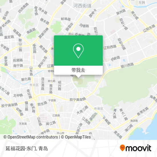 延福花园-东门地图