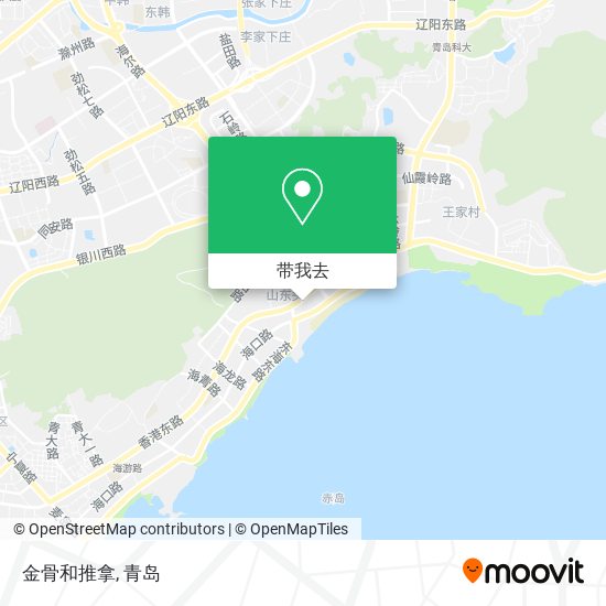 金骨和推拿地图