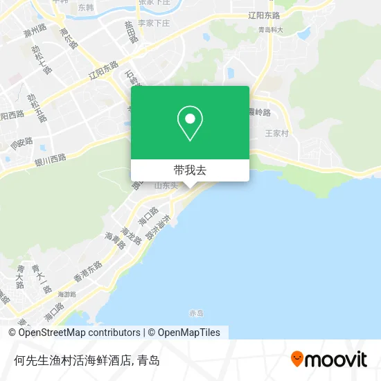 何先生渔村活海鲜酒店地图