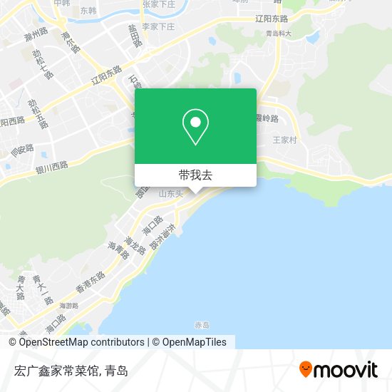 宏广鑫家常菜馆地图