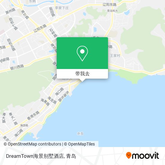 DreamTown海景别墅酒店地图