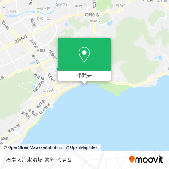 石老人海水浴场-警务室地图