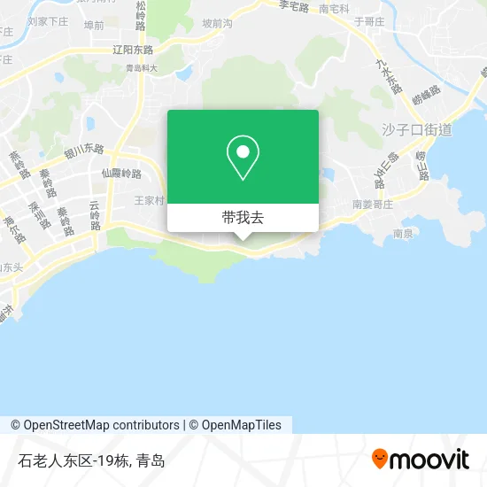 石老人东区-19栋地图