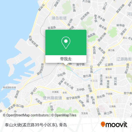 泰山火烧(孟庄路35号小区东)地图