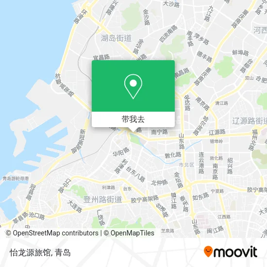 怡龙源旅馆地图