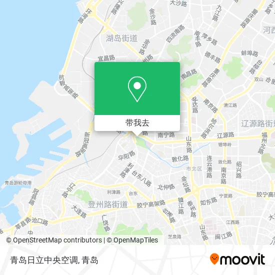 青岛日立中央空调地图