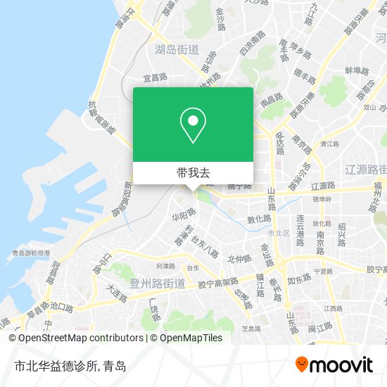 市北华益德诊所地图