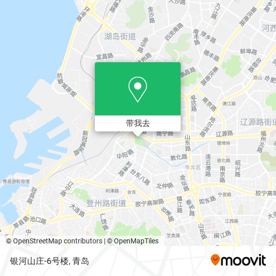 银河山庄-6号楼地图