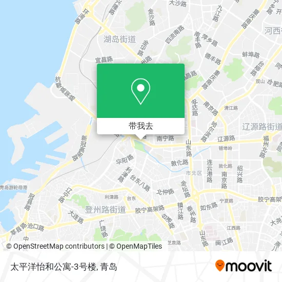 太平洋怡和公寓-3号楼地图