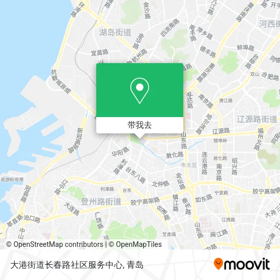 大港街道长春路社区服务中心地图