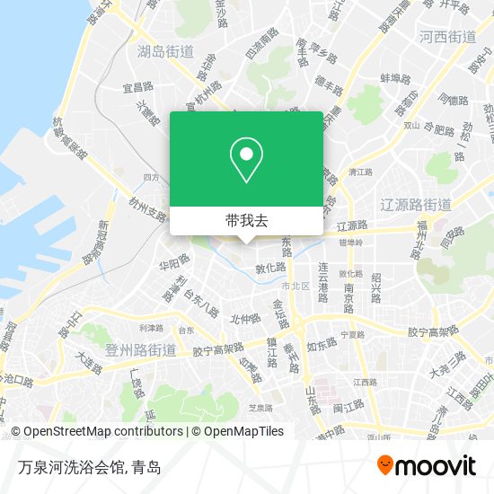 万泉河洗浴会馆地图
