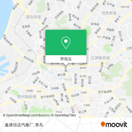 鑫康信达汽修厂地图