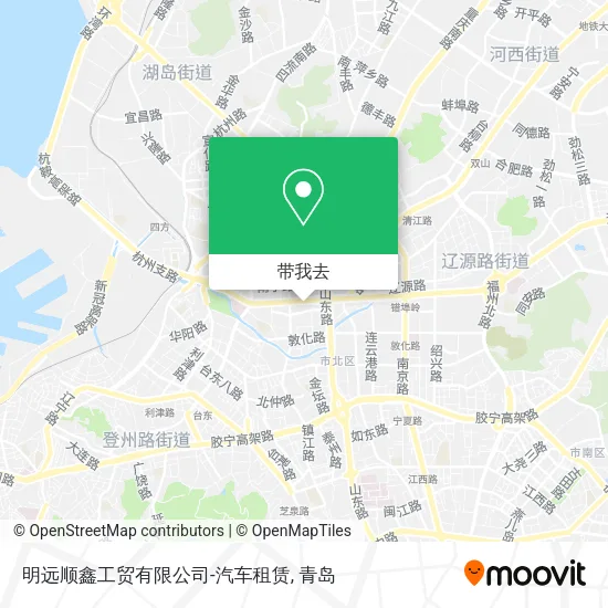 明远顺鑫工贸有限公司-汽车租赁地图