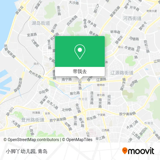 小脚丫幼儿园地图