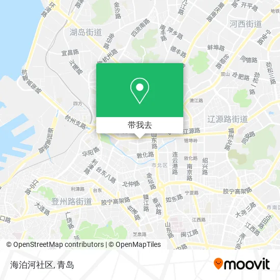 海泊河社区地图