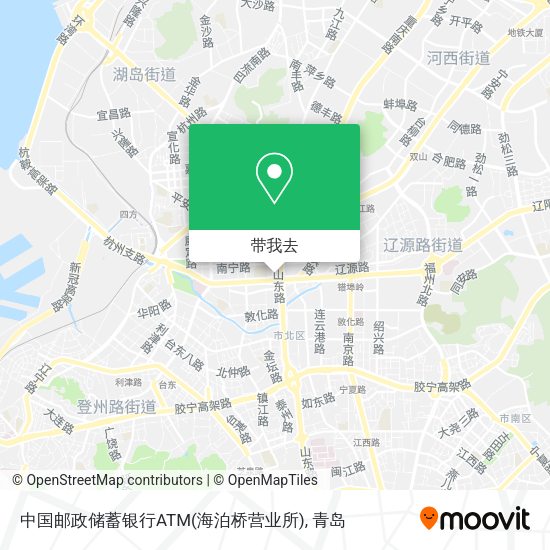 中国邮政储蓄银行ATM(海泊桥营业所)地图