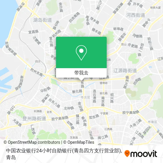 中国农业银行24小时自助银行(青岛四方支行营业部)地图