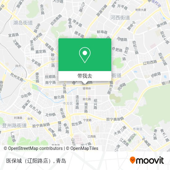 医保城（辽阳路店）地图