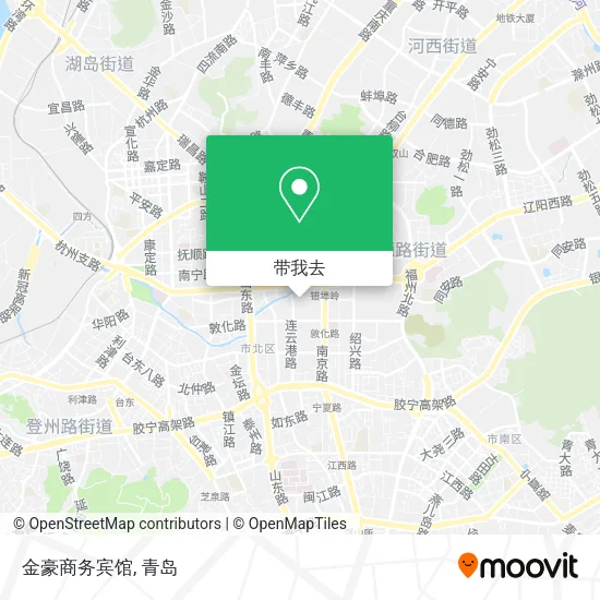 金豪商务宾馆地图