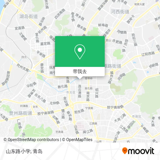 山东路小学地图