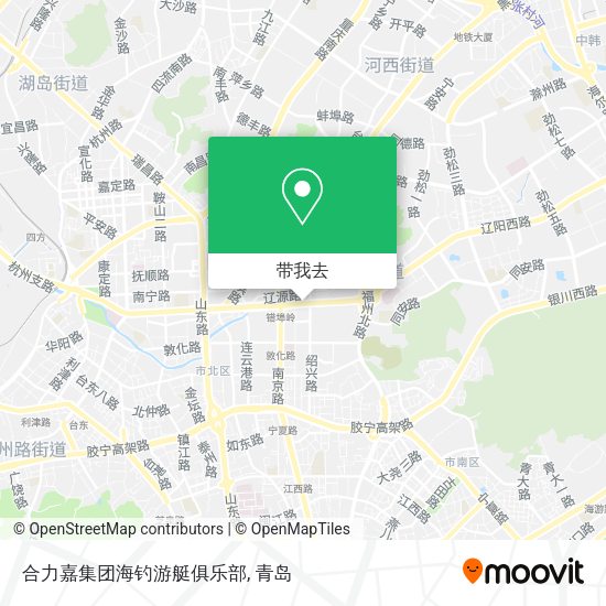 合力嘉集团海钓游艇俱乐部地图