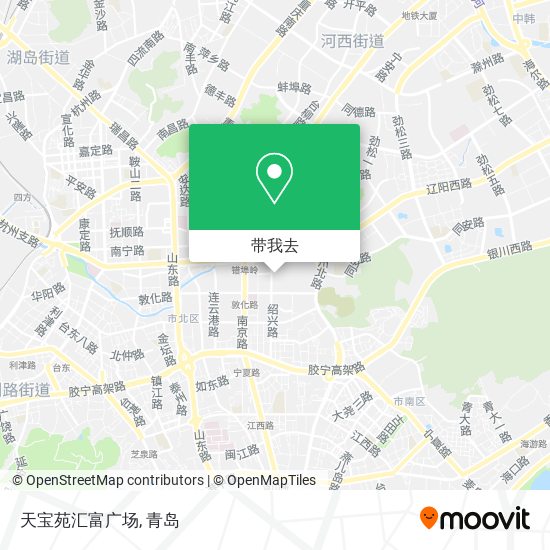 天宝苑汇富广场地图