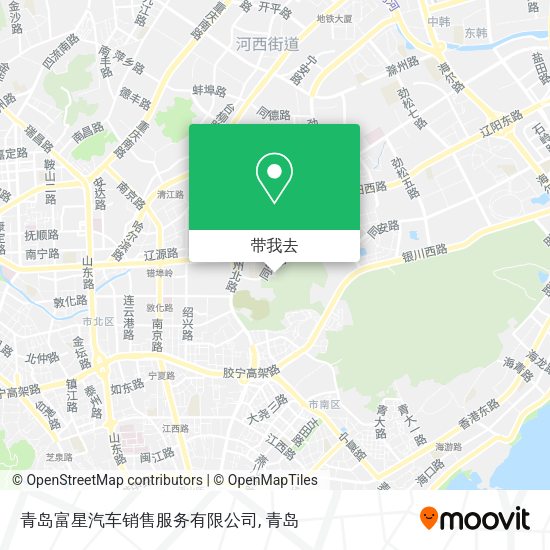 青岛富星汽车销售服务有限公司地图