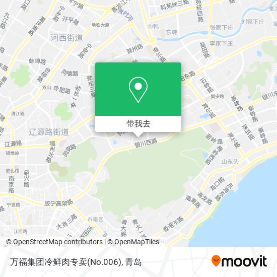 万福集团冷鲜肉专卖(No.006)地图