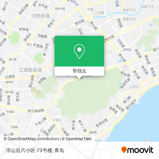 浮山后六小区-73号楼地图
