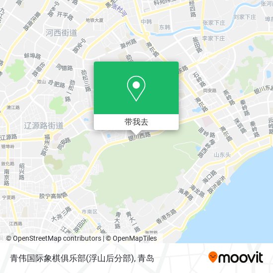 青伟国际象棋俱乐部(浮山后分部)地图