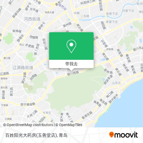 百姓阳光大药房(玉善堂店)地图