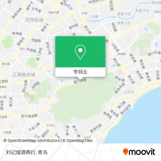 刘记烟酒商行地图