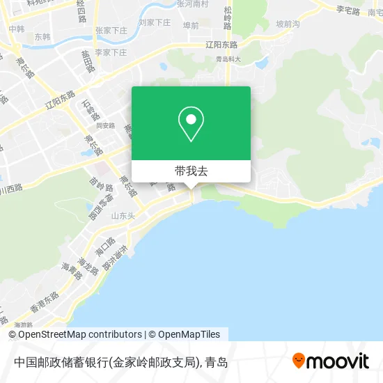 中国邮政储蓄银行(金家岭邮政支局)地图