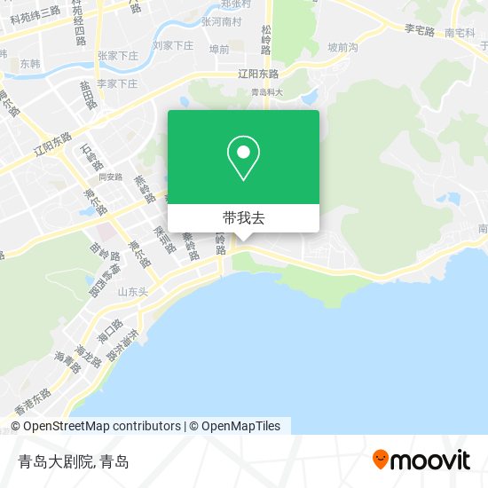 青岛大剧院地图