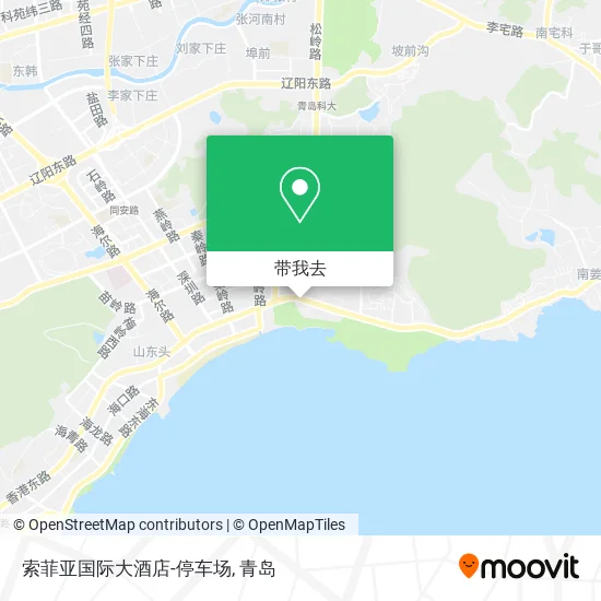 索菲亚国际大酒店-停车场地图