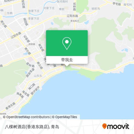 八棵树酒店(香港东路店)地图
