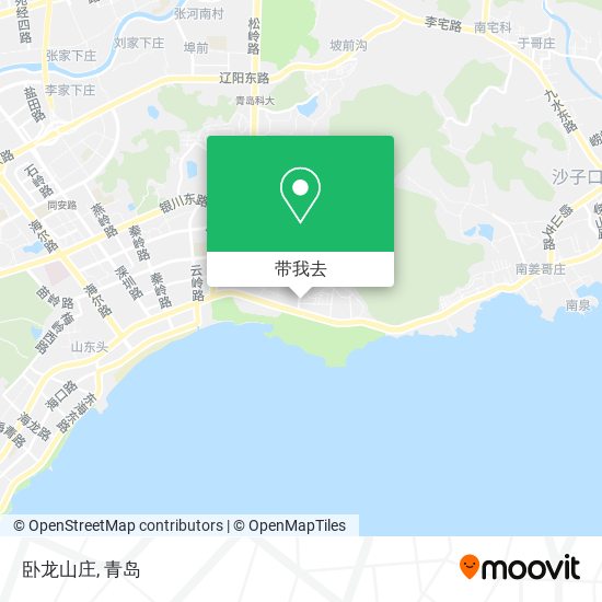 卧龙山庄地图
