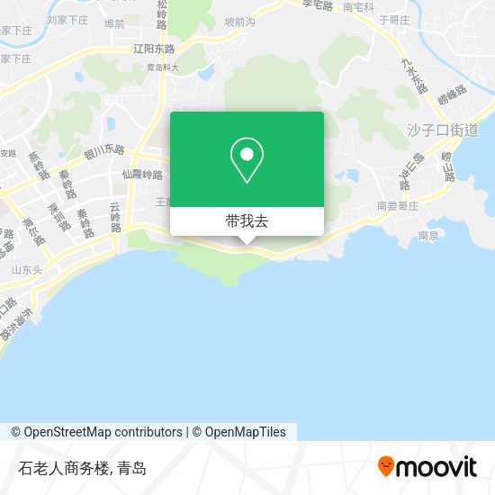 石老人商务楼地图