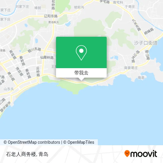 石老人商务楼地图