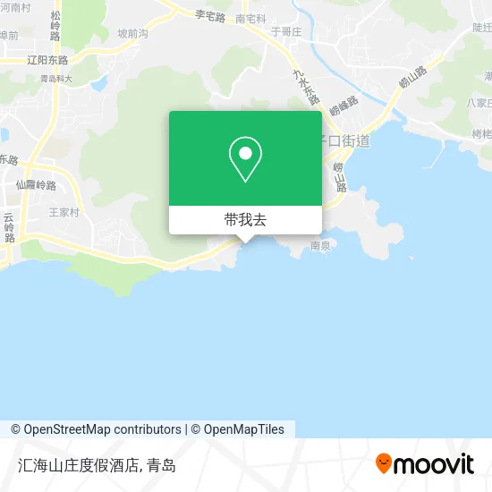 汇海山庄度假酒店地图