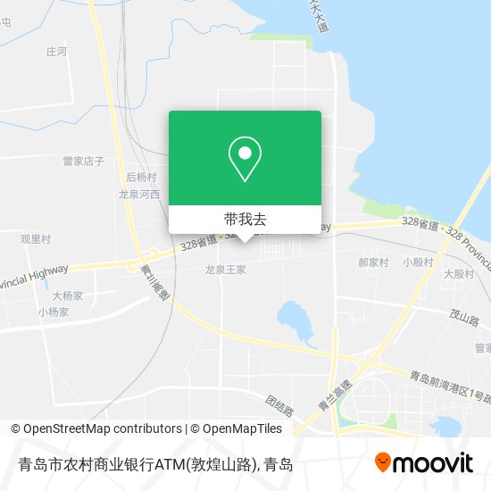 青岛市农村商业银行ATM(敦煌山路)地图