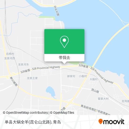 单县大锅全羊(昆仑山北路)地图