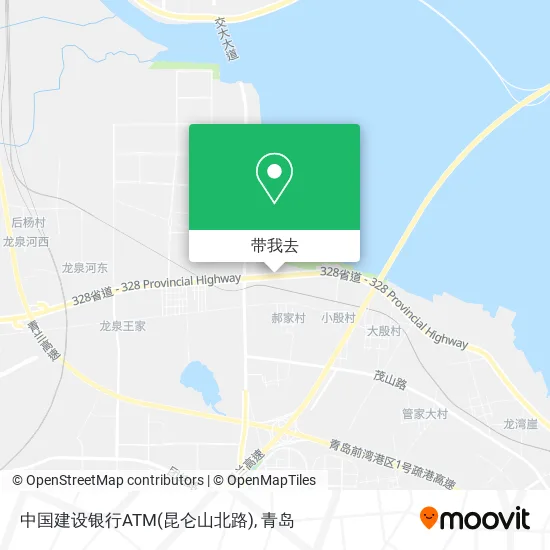 中国建设银行ATM(昆仑山北路)地图