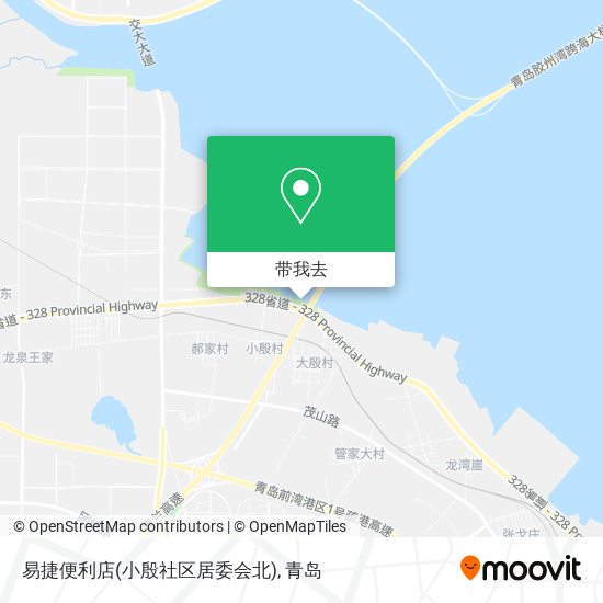 易捷便利店(小殷社区居委会北)地图