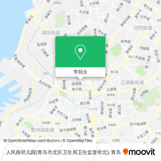 人民路幼儿园(青岛市北区卫生局卫生监督所北)地图