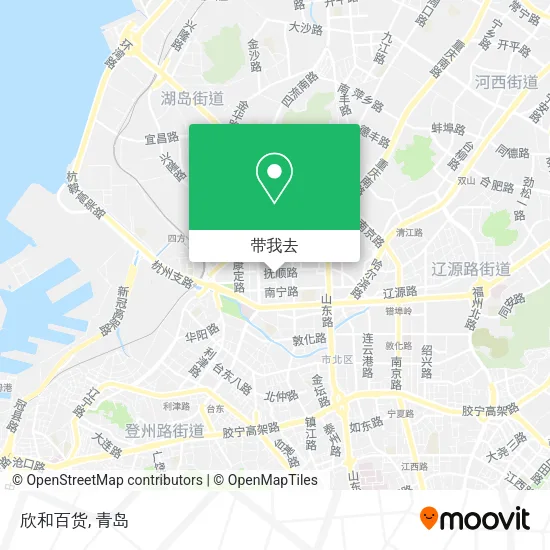 欣和百货地图