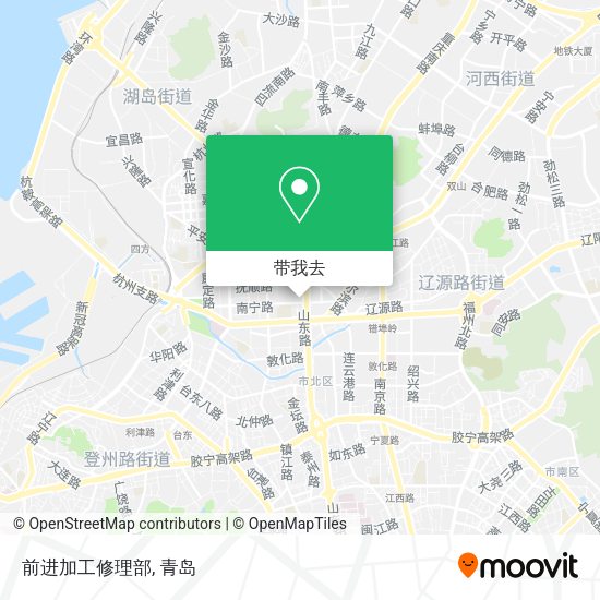 前进加工修理部地图