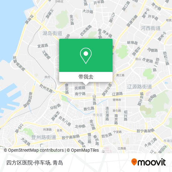 四方区医院-停车场地图
