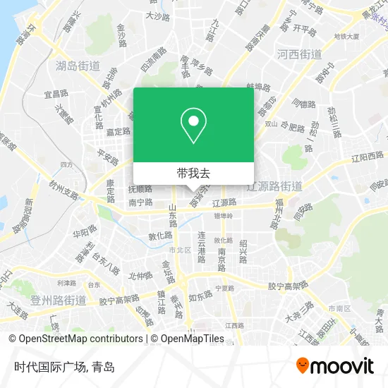 时代国际广场地图