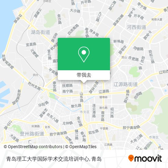青岛理工大学国际学术交流培训中心地图